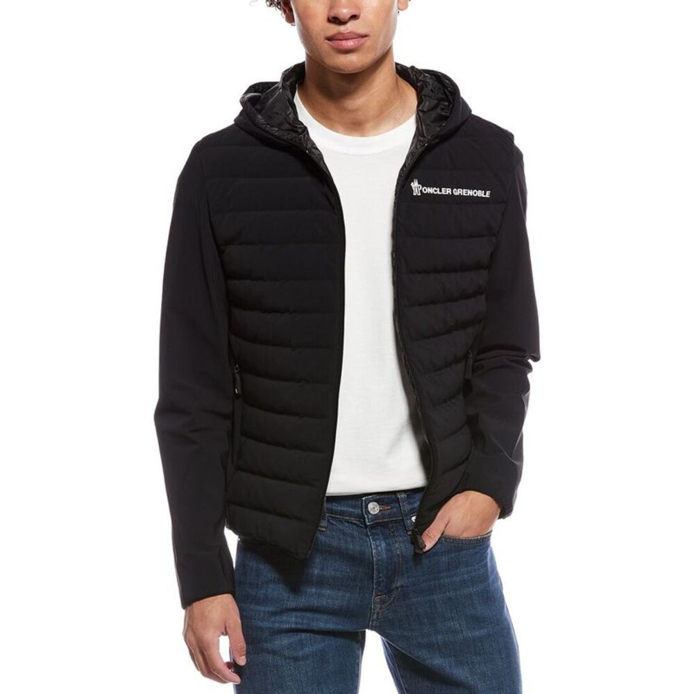 Moncler Mens  Cardigan, Black